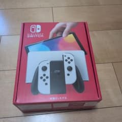 Nintendo Switch 有機ELモデル 本体 ホワイト 【ジャンク】のサムネイル