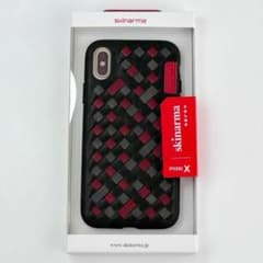 新品 iPhone XS X シェルケース 編み込み 保護 スマホ オシャレのサムネイル