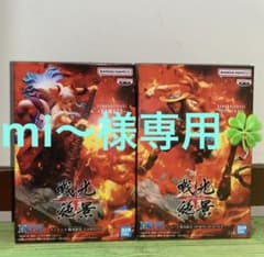 【新品未開封】ワンピース　戦光絶景　エース、ヤマト、フィギュアセットのサムネイル