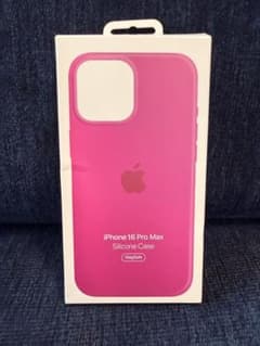 Apple iPhone 16 Pro Max シリコーンケース フクシアのサムネイル