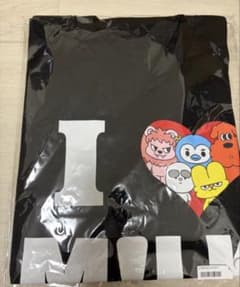 【新品未開封】M!LK 爆裂LOVE M!LK Tシャツ　ブラック　Mサイズのサムネイル
