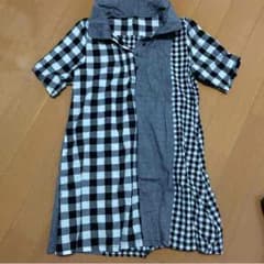 600円 ギンガムシャツのサムネイル