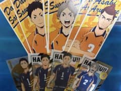 ハイキュー!! ステッカーセット 澤村大地 菅原孝支 東峰旭のサムネイル