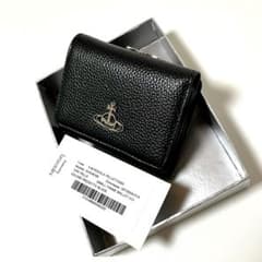 新品未使用品　Vivienne Westwood 財布　913VW166 Vivienne Westwood 三つ折り財布 ブラック 913VW166 - メルカリ