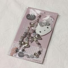 ハローキティ ミミィ お座り ハートビーズストラップ 未開封 希少 レア ハローキティ ミミィ お座り ハートビーズストラップ 未開封 希少 レア