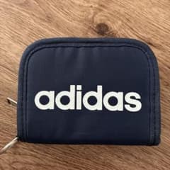 adidas 二つ折り財布 ネイビー チェーン付きのサムネイル