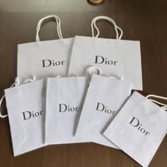 Dior ショップ袋 ショッパー 6枚セットのサムネイル
