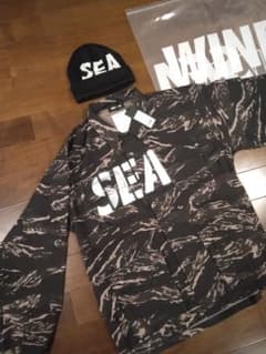 【新品未使用】WIND AND SEA ミリタリージャケット Mのサムネイル