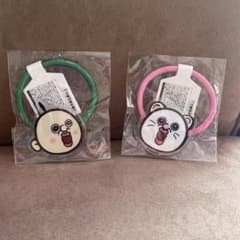 パンパンくんの日常　フェイスヘアゴム　2個セット