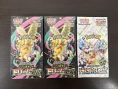 ポケモンカード メガドリームex2箱 テラスタルフェスex1箱シュリンク