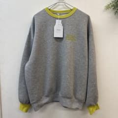 新品 しまむら　mysa closet 田中里奈　配色トレーナー　 スウェット