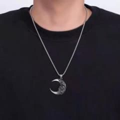ユニセックス　アクセサリー　ペンダント　レトロ　バラ　月　ロック　ストリートのサムネイル