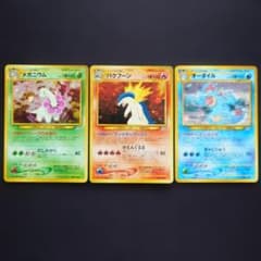 メガニウム バクフーン オーダイル 旧裏 プレミアムファイルneo - メルカリ