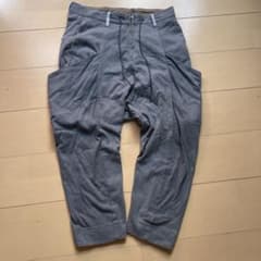 カズユキクマガイ アンクルカットジョッパーズサルエルパンツ 1 グレー カズユキクマガイ アンクルカットジョッパーズサルエルパンツ 1 グレー