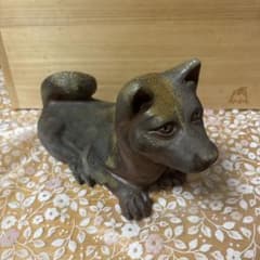 藤原陶臣 備前焼犬の置物 干支 藤原陶臣 備前焼犬の置物 干支 - メルカリ