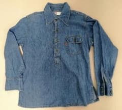 ★値下げ中★Levi's　プルオーバーデニムシャツ　SMALLのサムネイル