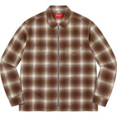 Supreme  ShadowPlaid FlannelZipUpShirtのサムネイル