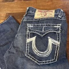 超希少✨️ トゥルーレリジョン BILLY SUPER T USA製 W38 白糸 - メルカリ