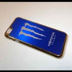 iPhone6ケース モンスターエナジー 青金のサムネイル