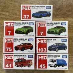 トミカ 7台セット まとめ売りのサムネイル