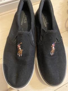 Polo Ralph Lauren ブラック スリッポンのサムネイル