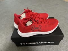 UNDER ARMOUR（アンダーアーマー）シューズ レッド　25.0cmのサムネイル