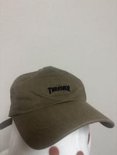 THRASHER オリーブ ベースボールキャップのサムネイル