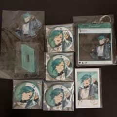 緑仙 にじさんじ おでかけグッズ　アクリルスタンド 缶バッジ　シークレットのサムネイル