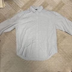 GAP The BIG Shirt 長袖シャツ ライトグレー XSのサムネイル