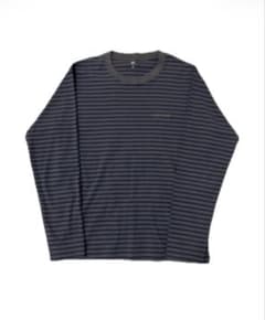 mont-bell ボーダー 長袖Tシャツ Sサイズ