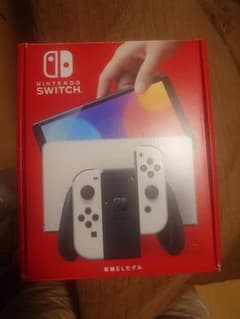 Nintendo Switch 有機ELモデル ホワイト 保護フィルム付いてますのサムネイル