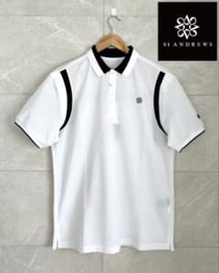 セントアンドリュース　ポロシャツ　新品タグ付き 新品タグつき St ANDREWS セントアンドリュース ポロシャツ LL - メルカリ