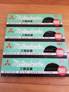 【お値下げ】三菱鉛筆 HB 4ダース+6本 合計54本のサムネイル