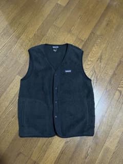 patagonia ブラック フリース ベスト Mのサムネイル