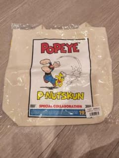 POPEYE ピーナッツくん トートバッグ 未開封のサムネイル