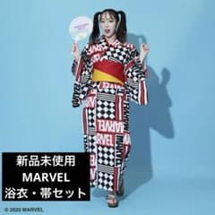 MARVEL（マーベル）MARVELロゴ 浴衣 ディズニーストア　タグ付き MARVEL（マーベル）MARVELロゴ 浴衣 ディズニーストア タグ付き - メルカリ