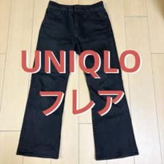 伊*子様 UNIQLO/ユニクロ デニム フレアジーンズ レディース メンズのサムネイル