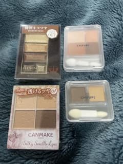 【まとめ売り】ブラウン系アイシャドウ4点セット【全部未使用品】のサムネイル
