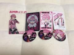 AMPTAKxCOLORS けちゃ 缶バッジ カードセット - メルカリ
