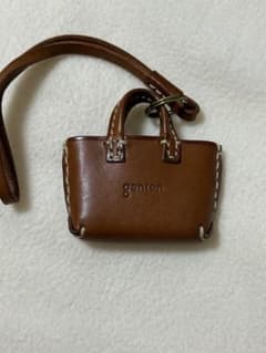 ゲンテン　【美品】アマーノ　ミニチャーム　ブラウンのサムネイル