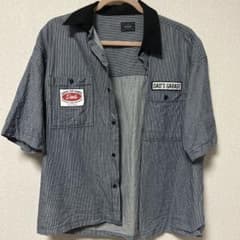 DAD'S GARAGE ワークシャツ ストライプ柄のサムネイル