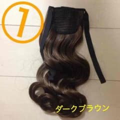 付け毛 エクステ ポイントウィッグ ツインテールのサムネイル