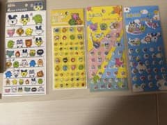 たまごっち4サイズステッカー　タイルシール　プチプチシール　たまごっちシールのサムネイル