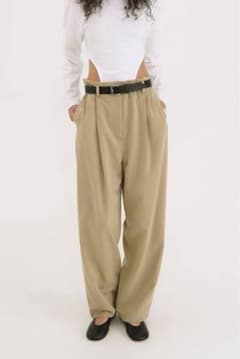 clane WAIST BELT DAD PANTS サイズ0 - メルカリ