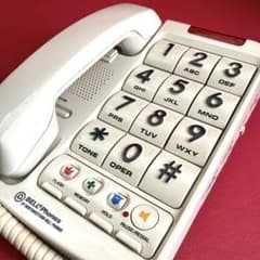 BELL Phones / ビッグボタン電話機 プッシュ式 アメリカ製のサムネイル