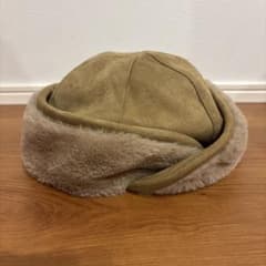 【最終値下げ】フライトキャップ 57.5cm ファー ボア 耳あて 防寒のサムネイル