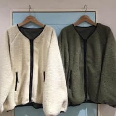 ちんちくりん様 専用 リバーシブルBIGボアブルゾンのサムネイル