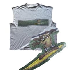 00's LOONEY TUNES TAZ tank top 古着