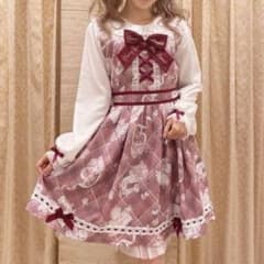 【メルカリ便】LIZLISA♡完売品♡ワンピース 色パープル♡くまちゃん柄 m17287420599_1.jpg?1758965336