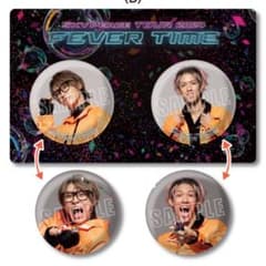 テオくん 缶バッジ FEVER TIME ファントエスのサムネイル